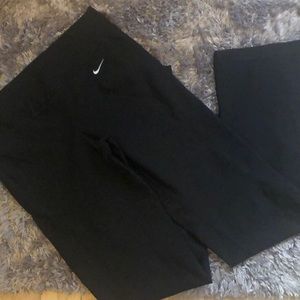 Nike Dri-Fit Athletic Athleisure Black Pants, Sz S